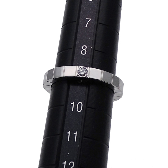 CARTIER Silver Diamond Ring #49 - Picture 10 of 10